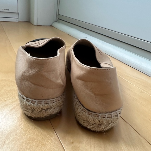 Chanel espadrilles beige & black size 35 (fits 6) - Picture 6 of 7